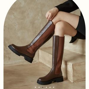 Brand new! Brown knee high boots